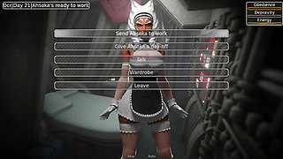 Ahsoka XXX - Ahsoka Tano's Maid costume from Star Wars