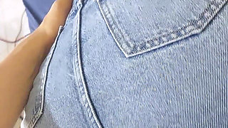 Oh Yes, Give Me More Please stepdaddy! I Know You Love Fucking Me in My Denim Skirt
