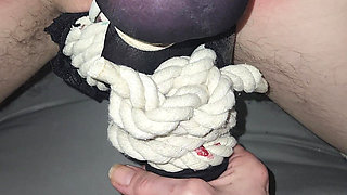 Goode Girl CBT a Nylon, Some Ropes and Ballbusting