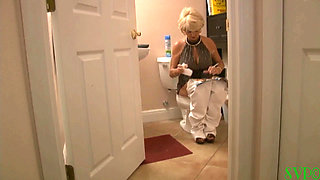 Big Tit GILF Has Stepsons Cock