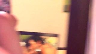 Mizuki Plays with Tight Little Pussy as She Patiently Waits for Stepdaddy