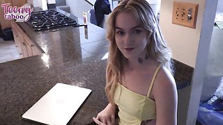 Classy Sage Fox's blonde action
