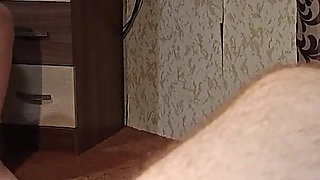 Korean Stepmom Loves Stepson's Cum in Her Panties