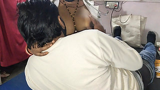 The lady doctor fucked hard when I was checking my body in clinic