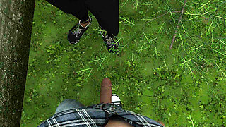 Lancaster Boarding House 10 - Ryan Fucks Chloe in the Park Until Rain Interrupts