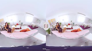 Bianka Blue, Raquel Martin VR Porn: Mom Thinks Daughter Is No Problem - VirtualTaboo
