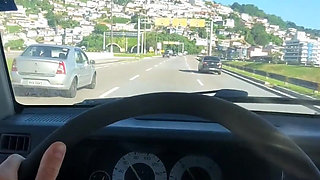 Sucking Cock While Driving