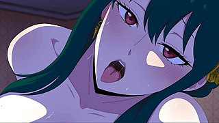 She Loves To Suck My Balls While I'm Looking At Her - Cartoon Sex