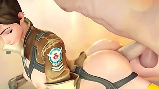 Themed Best of R34 Overwatch Tracer Compilation