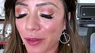 Chubby milf strip show her big boobs webcam