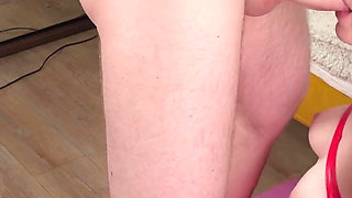 Ritzy Rain Failing to Bring Her Master to Orgasm and Getting Pussy Whipped