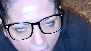 Stepson Filled My Mouth and Face with His Delicious Semen