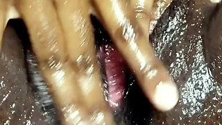 Oiled up Rubbing Fingering My Wet Pussy Squirting