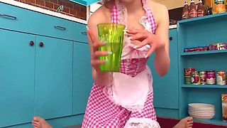 Ria Sakurai - First Made Hot With The Toy And Then She Moans While Fucking In The Hairy Cunt