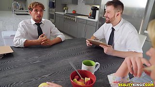 Tyler Nixon Ignites Forbidden Kitchen Desires