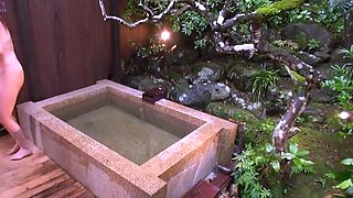Asian japanese plays with anal toys