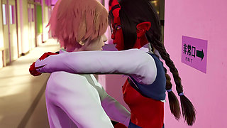 Meruccubus Sucked off After Studying L 3D Hentai Uncensored Sfm