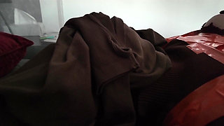 Part 3 - Tape Bondage, Pantyhose Layering, Nipple BDSM, Orgasms