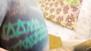 Tattooed Threesome with ATM, Ata & Big Cumshot