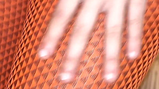 POV Elena Clark Orange Pantyhose Fuck