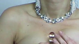 Stockinged in the hotel room