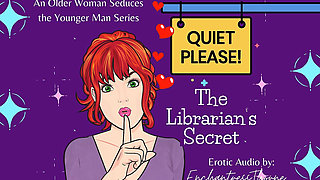Quiet Please 01: the Librarian's Secret - Older Woman Younger Man Fantasy