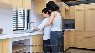 My landlady can no longer hide the desire she has to have her ass broken- milfy city 9