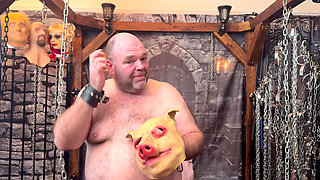 Part 1:- Satana's piggy is back in town for some play time with Domina Satana!