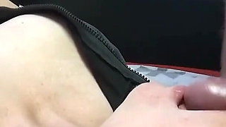 He Uses My Mouth Like a Cunt. Blonde MILF Fucked Hard and Deep in the Throat and Cum on Her Tits.