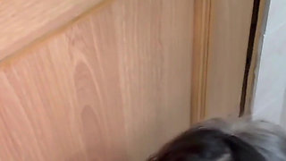 Horny Lesbians Lock Themselves in a Public Bathroom and Eat Their Ass