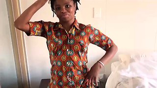 Black Teen African Hotel Maid Railed And Impaled