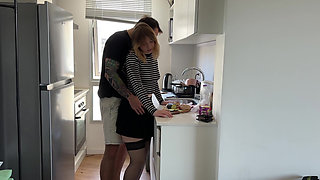 Teaching Step Bro How to Cook: Grinding, Kissing, Dry Humping Part 2