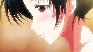 Busty Anime Wife Keeps Inviting Her Husband's Friend Over Whenever the House Is Empty