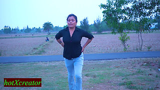 Beautiful Foreign Worker Wife Having Sex with Village Lover at Morning! Hardcore Sex