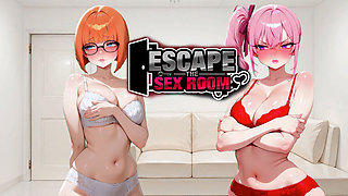 Escape the Sex Room Gameplay Part 1 - Bestfriend's Blowjob