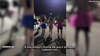Blonde beauty shares passionate intense carnival wife desire