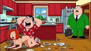 Horny Cuckold Fantasy - Octopussy Hentai Parody Cartoon Sex