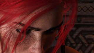 Pregnant Astrio’s Swollen Pussy Rubbed & Covered in Cum - Conan Sucks Milk From Her Massive Lactating Boobs