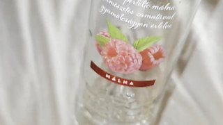 Extreme Anal Insertion with a Bottle Close up