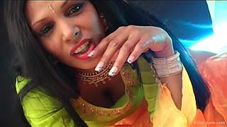 Sexy Big Tits Ebony MILF India Babe Rides Her Studs Big White Cock and Lets Him Wank off His Cum Into Her Mouth