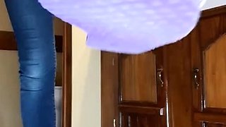 Petite small tit babe with perfect pussy masturbates