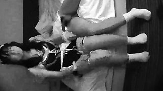 Amateur couple copulation on hidden cam