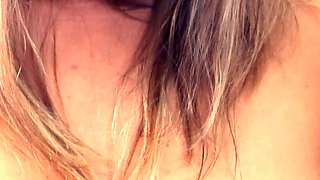 Curly Blonde Teen Records Solo Dildo Masturbation More at