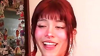 Latina Sensual Naked Masturbation in the Room