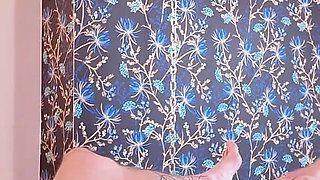 Sensual Scarf Bondage and JOI