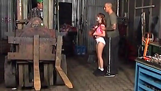 A Stunning German Teen Girl Gets Pissed on by Two Loaded Dudes