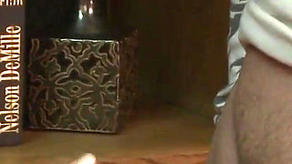 Sexy and curious blonde tastes the big cock of her friend