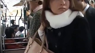 Japanese sexual harassment on the bus PART-1