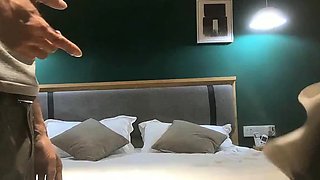 Busty brunette hardcore sex caught on hidden cam