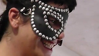 Miss Karlin Play Hard with Old Slave